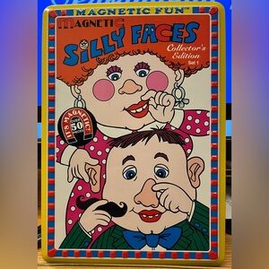 Magnetic Fun Silly Faces Collector’s Edition Tin Set 1 **RARE**